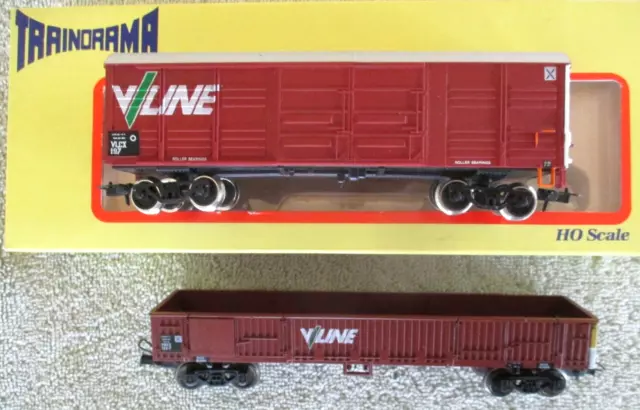 V/Line VR VLCX Louvered Van & VOCX Open Gondola Wagon by Trainorama / Lima, HO