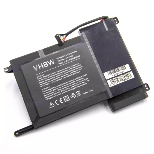 Batterie 4000mAh pour Lenovo IdeaPad Y700, IdeaPad Y700 Touch