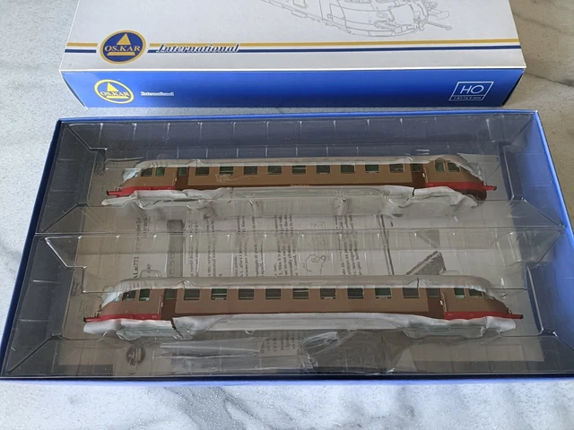 AUTOMOTRICE DIESEL OSKAR Aln 772 1035+772 1045, Serie Fiat Tromba Lunga