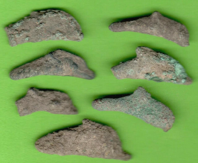 Olbia Fundido Bronce Delfín Ca 5Th CB Ucrania Griego Rusia Lote De 7 Delfín 227