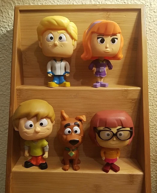 2021 MCDONALD’S HAPPY Meal Complete Set Scooby Doo Bobble Head Toys