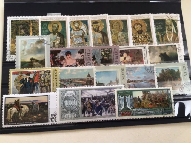 USSR Russia Art mounted mint & used stamps A13861
