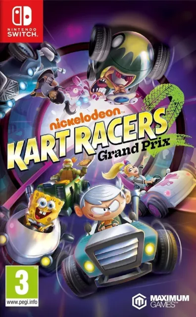 SWTICH Nickelodeon Kart Racers 2: Grand Prix - En/Fr/Nl (Switch) GAME NEUF