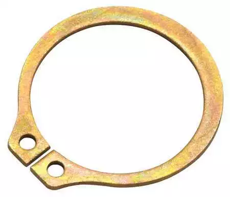 Rotor Clip Sh-287St Zd External Retaining Ring, Steel Zinc Yellow Finish, 2-7/8