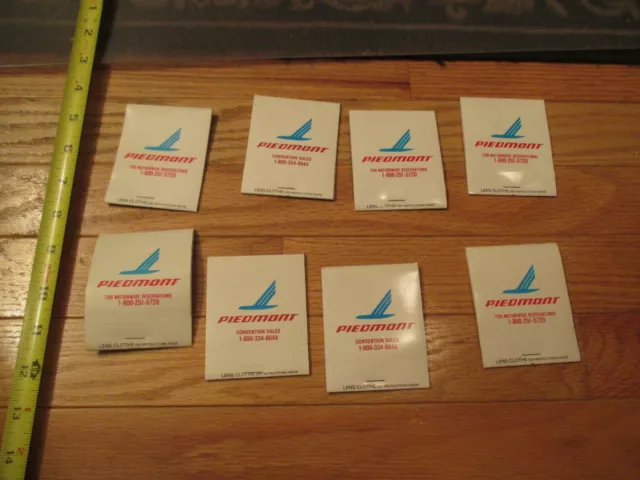 Piedmont Airlines in Flight Plastic Silverware Sealed 9 piece lot Advertising