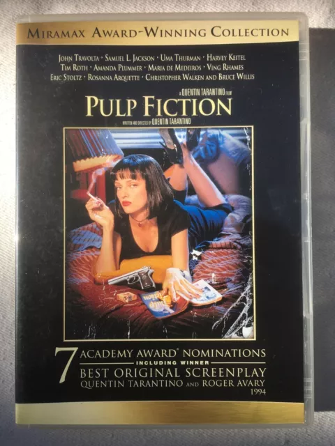 Pulp Fiction (Classic 1994 John Travolta) Miramax Award-Winning Coll 2-Disc DVD