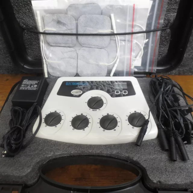 Sonic Technology Electro Massage System 4 Channel Electrotherapy Stimulator