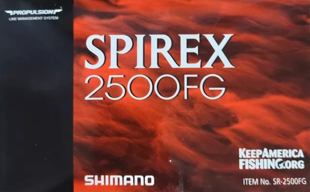 SHIMANO SPIREX SR 2500 RG Spinning Reel NEW $58.99 - PicClick