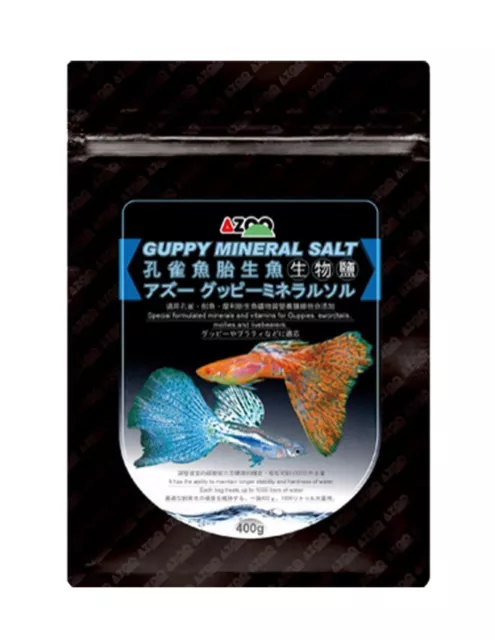 Azoo Guppy Minéral Sel (400 GM)