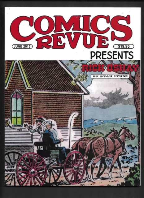 Comics Revue #349-350 (June, 2015): Manuscript Press! Rick Oshay! Phantom! NM-!