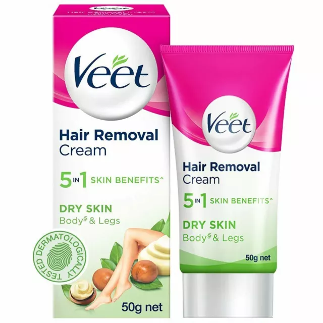 Crème dépilatoire Veet, Peau sèche, 50 g