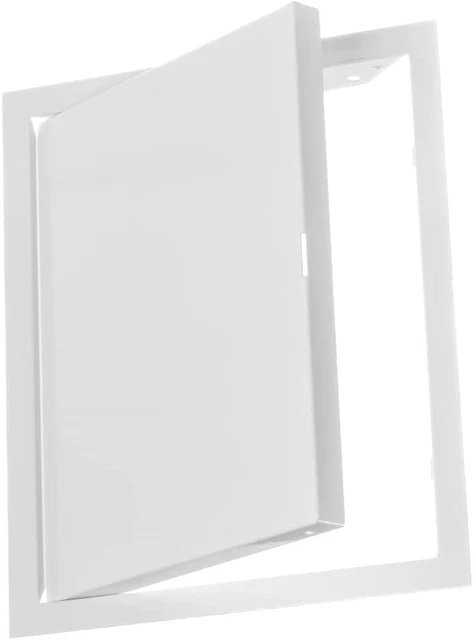 Panel de acceso de metal blanco 200x250 mm - Sombrería de inspección, puerta de acceso
