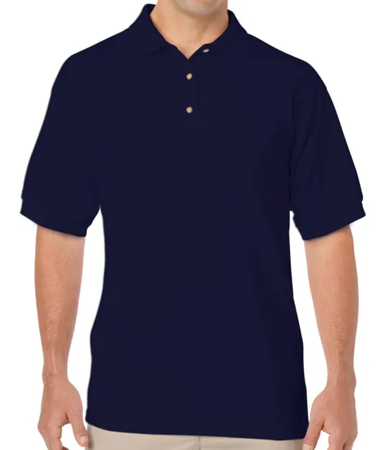Gildan Trockenmischung Polycotton Jersey Polo SPORTS Hemd 19 Farben - S - XXXL