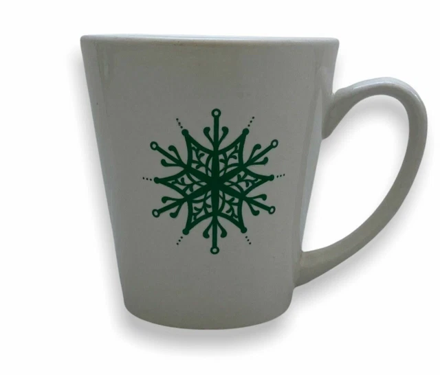 Vintage Snowflake Coffee Mug Ceramic Melrose Park Sleet DesignPac Collctble Cup