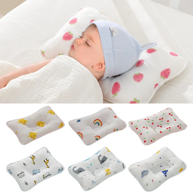 Cojín para dormir bebé soporte recién nacido acolchado cóncavo de dibujos animados ~