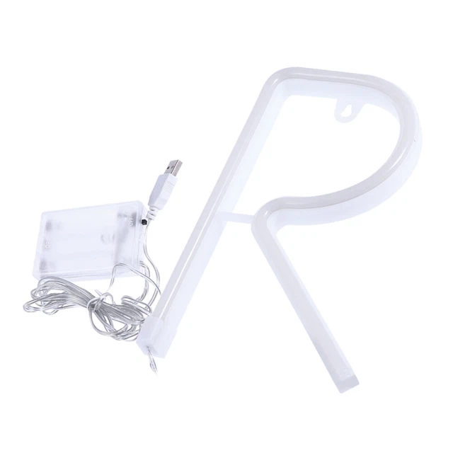 Luci decorative al neon da parete alfabeto luci LED insegne luce notturna