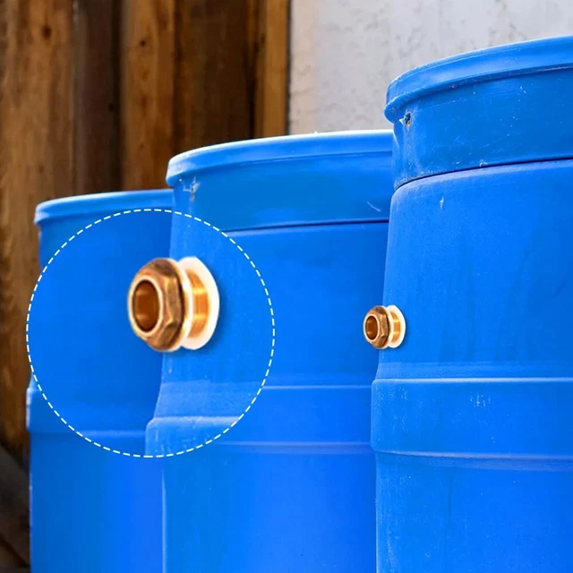 YourCasa® Passe-citerne Universel 1/2" - Passage De Réservoir En Laiton