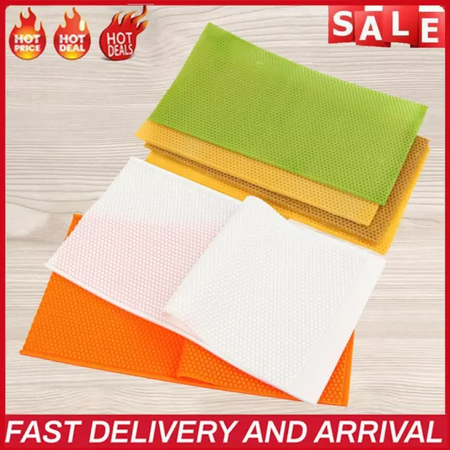 2pcs Beeswax Sheet Mold Lightweight Silicone Beeswax Molds Beekeeping Equipment