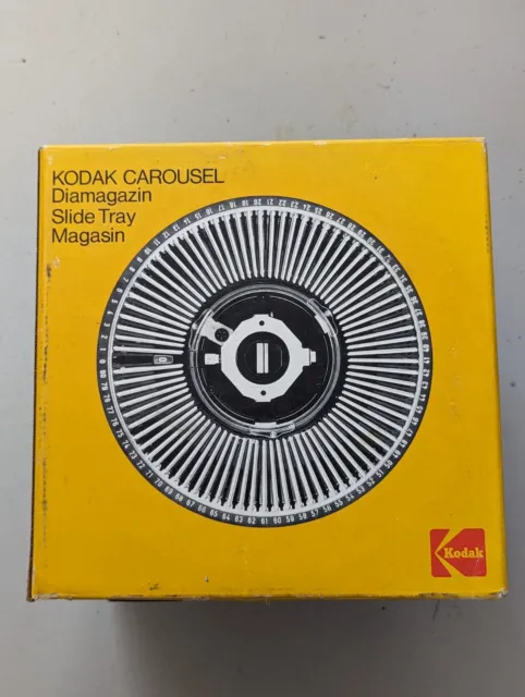 Kodak Carousel Diamagazin Slide Tray Boxed 4 Available