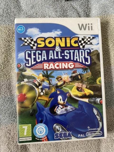 sonic & sega all-stars racing wii complet