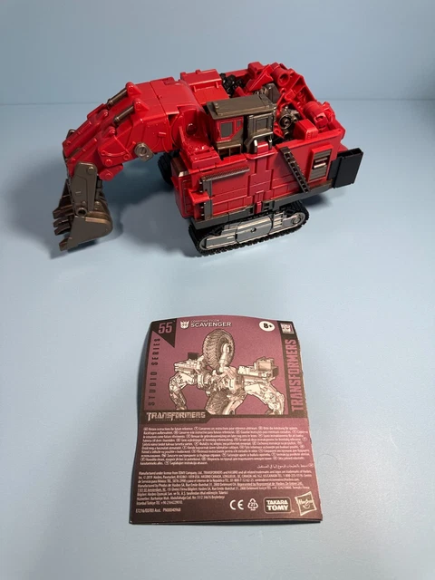 TRANSFORMERS STUDIO SERIES SS-55 ROTF Constructicon SCAVENGER Leader ...