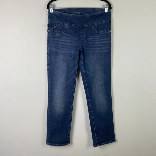 Rock Republic Jeans Womens 10 Fever Pull On The Slimming Denim Cure Rx