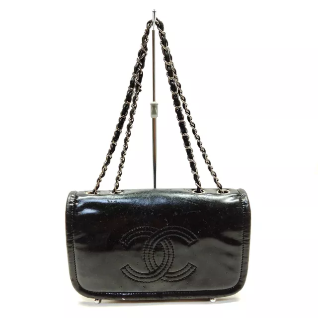 Chanel Hand Bag  Black Leather 2650425