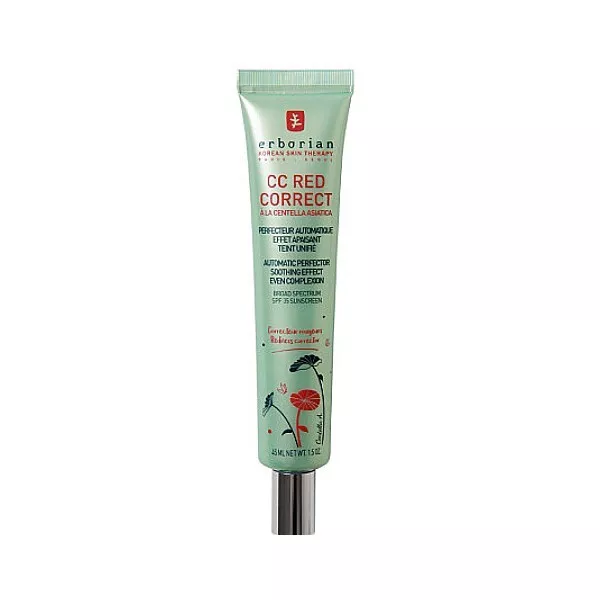 [erborian] CC Red Correct 45 ml (FPS 25) crema antienrojecimiento / K-Beauty