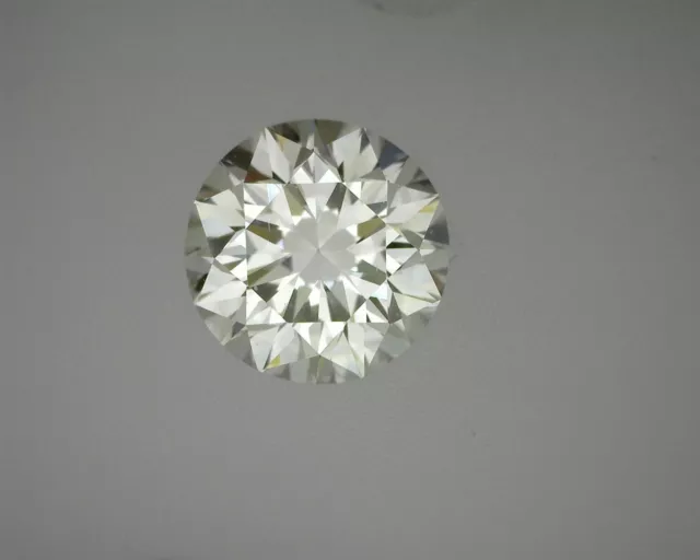 Diamant rond certifié GIA 0,46 carat couleur E SI2 100 % naturel brillant