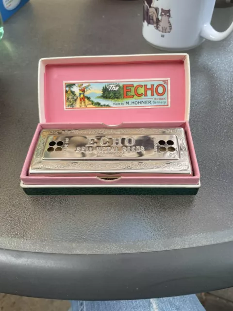 The Echo Harp Hohner Mundharmonika Sammlerstück