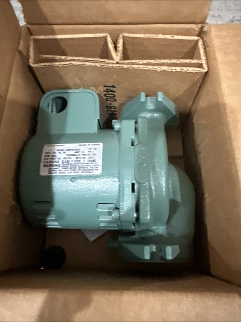 Taco 2400-20 Cast Iron Circulator Pump - 1/6 HP