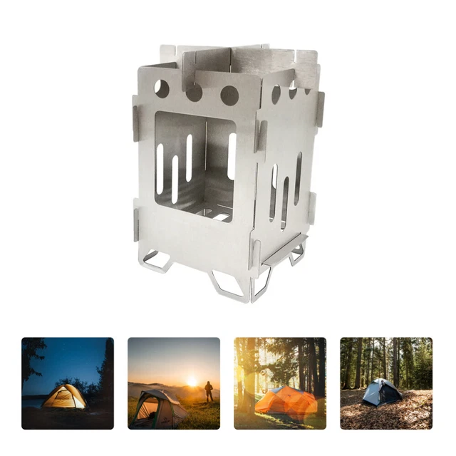 Réchaud De Camping Poêle À Pique-nique Poêle Extérieur Poêle Pliant Poêle À Bois