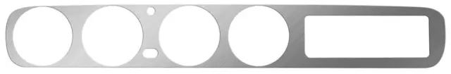 RestoParts Aluminum Dash Bezel Insert For 1965 Pontiac GTO LeMans and Tempest