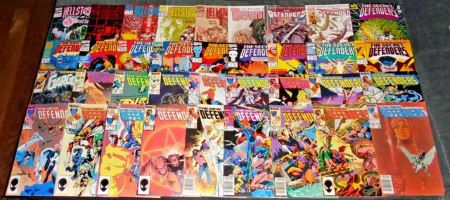 DEFENDERS VOL 1, MARVEL comic book (LOT OF 36) ranging from # 130- 150 + (C-196)