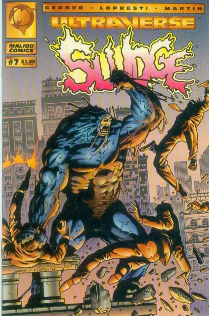 Sludge # 7 (Aaron Lopresti) (Malibu Comics USA,1994)