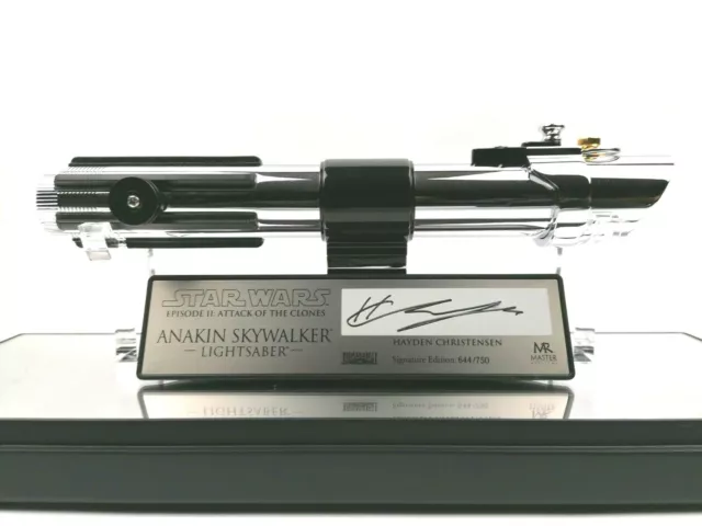 Spada laser C 8.0 Star Wars 2004 Master Replicas AOTC Anakin Skywalker 1:1 SW121S