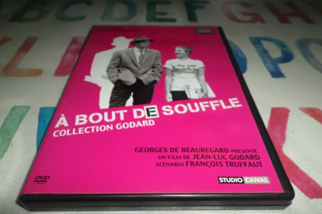 DVD - A BOUT DE SOUFFLE - Jean Luc GODARD / JEAN PAUL BELMONDO JEAN SIBERG / DVD