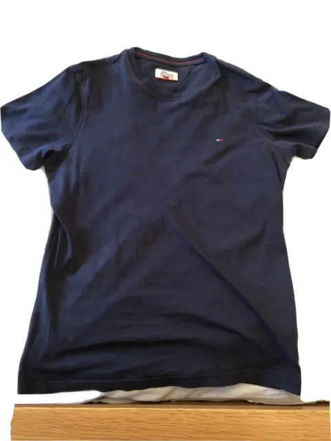 Tommy Hilfiger Denim Range T-Shirt Blue Small/medium Fit.
