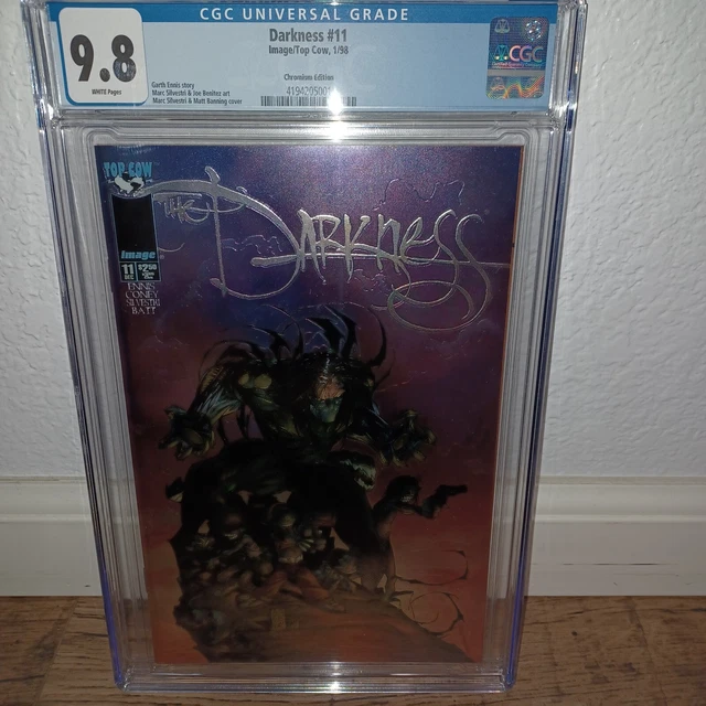 Darkness 11 Cgc 9.8 Wpgs Chromium Edition Image/Top Cow 1998 V1! Bad Ass Cover!!