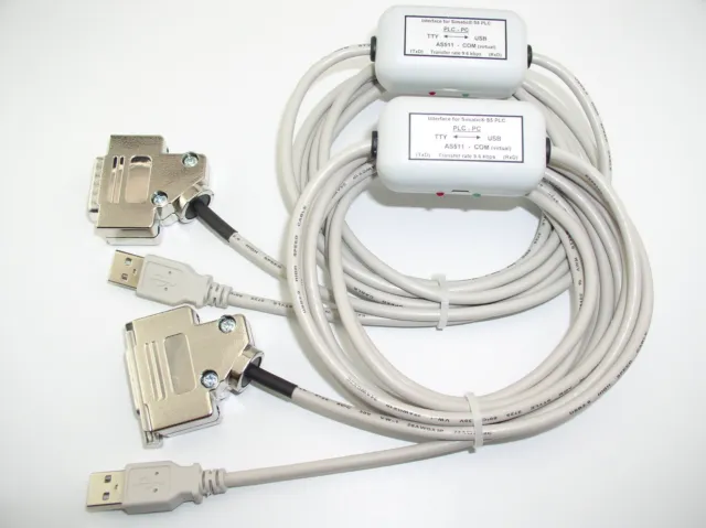 TTY - USB Programmierkabel für Siemens Simatic S5 SPS / PLC