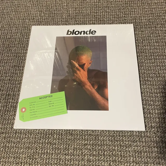 Frank Ocean – Blonde Vinyl Record SEALED 2xLP Black OFFICIAL Blond