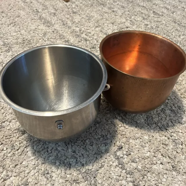 Vintage KitchenAid Hobart Copper Bowl Insert for 5 Qt Mixers, N50, K5-A &  K5SS