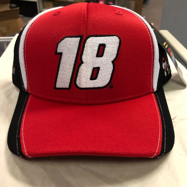 Kyle Busch 2021 #18 M &M da Corsa, Rosso , Bianco, Nero, Tappo