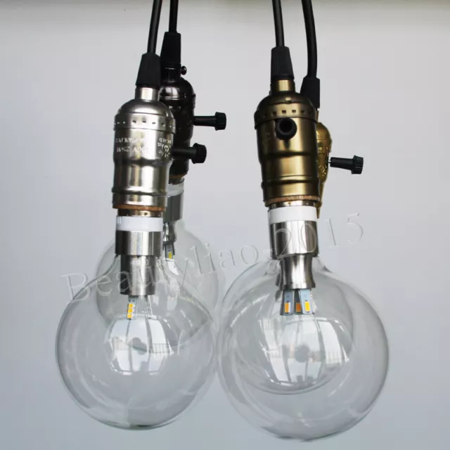 3W 5W G80 G95 LED Bulbs E27 ES Retro Vintage Edison Globe Cool/Warm White Light