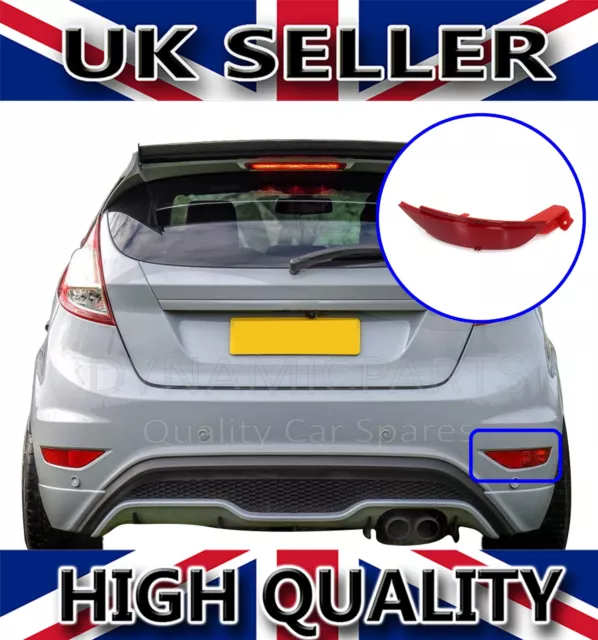 For Ford Fiesta Mk7 Rear Bumper Reflector Right Driver Side O/S 1552730 08-17