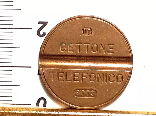 Gettone Telefonico 8003(Marzo 1980) Coniato Da Ut