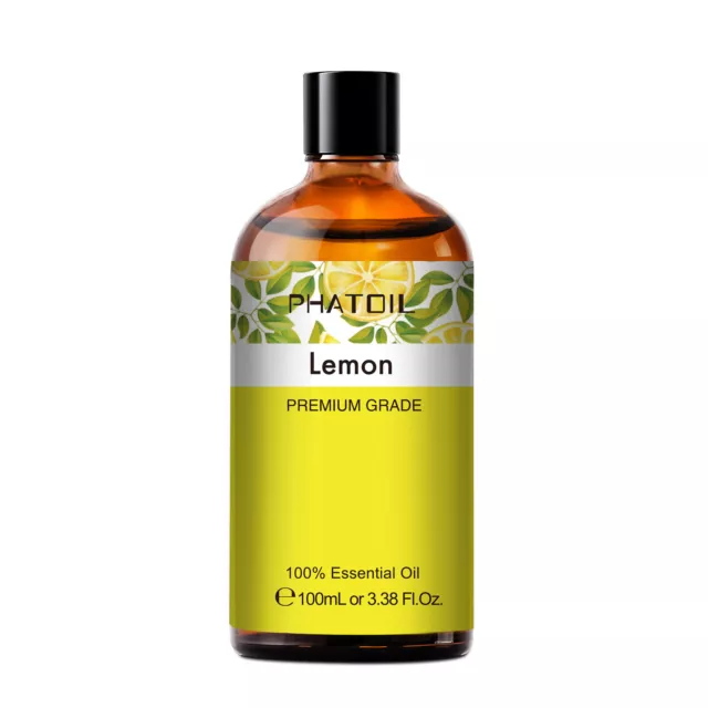 Lemon Essential Oils Pure Therapeutic Aromatherapy Diffuser Oil 10/30/100ml 2