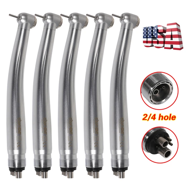 5pcs SANDENT Standard Dental High Speed Handpiece fit NSK Pana 4/2 Hole connect