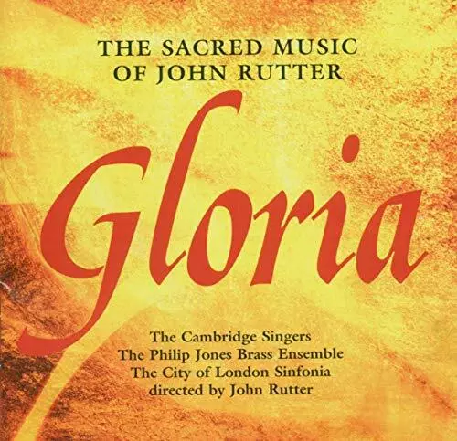 Rutter - Gloria - Sacred Choral Works,Rutter,J Audio CD,Neuf,Gratuit Et Rapide