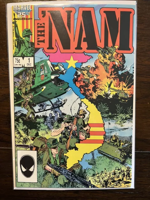 Marvel Comics The Nam #1-6 Lot NM Vietnam War 1986 2